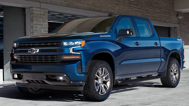 blue 2019 Chevrolet Silverado-1500