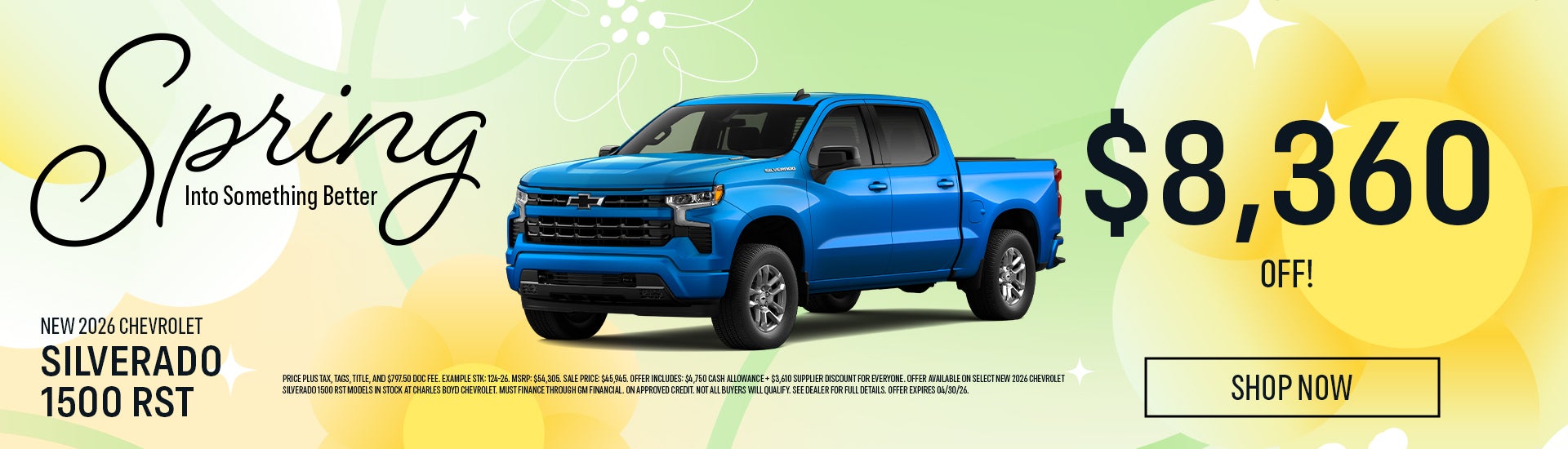 New 2026 Chevrolet Silverado 1500