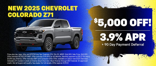 2025 Chevrolet Colorado Z71