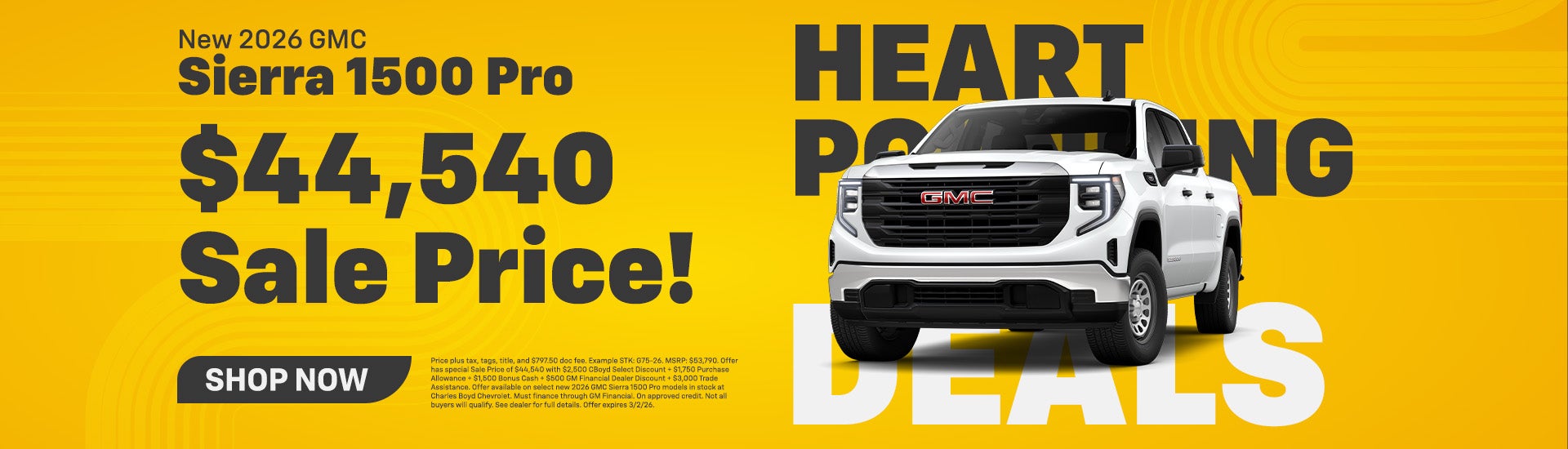 New 2026 Gmc Sierra 1500 Pro